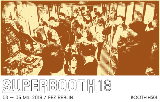 E-RM at Superbooth Berlin, 03-05 May 2018